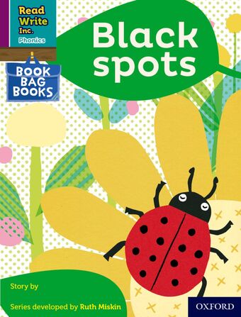 RWI PHONICS: BBB PURPLE 7 Black spots book cover