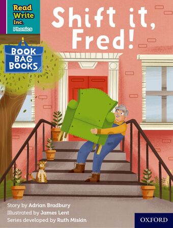 RWI PHONICS: BBB PURPLE 8 Shift it, Fred! book cover