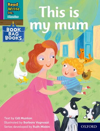 RWI PHONICS: BBB PURPLE 9 This is my mum book cover