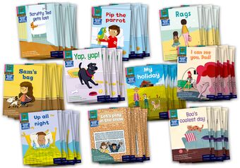 Read Write Inc. Phonics Book Bag Books: Pink Set 3 Storybooks Pack of 100 book cover