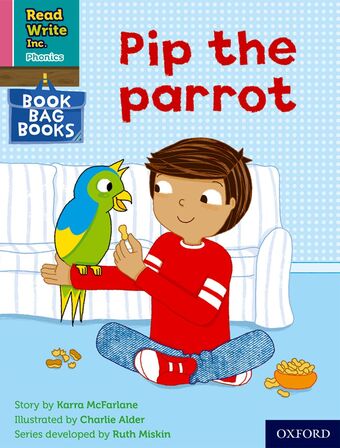 RWI PHONICS: BBB PINK 2 Pip the parrot book cover