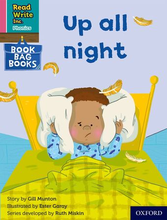 RWI PHONICS: BBB PINK 8 Up all night book cover