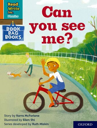 RWI PHONICS: BBB ORANGE 4 Can you see me? book cover