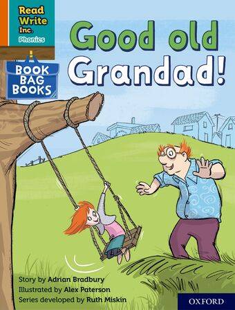 RWI PHONICS: BBB ORANGE 6 Good old Grandad! book cover