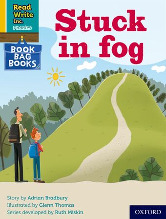 RWI PHONICS: BBB YELLOW 3 Stuck in fog book cover