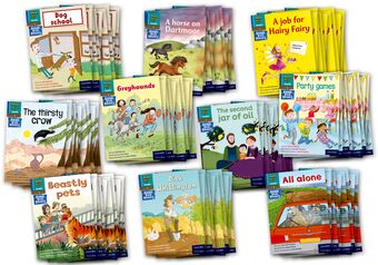 Read Write Inc. Phonics Book Bag Books: Blue Set 6 Storybooks Pack of 100 book cover