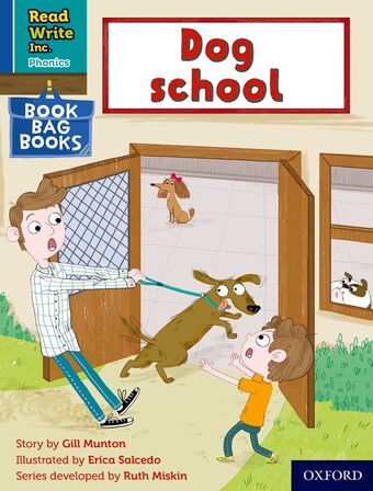 RWI PHONICS: BBB BLUE 1 Dog school book cover