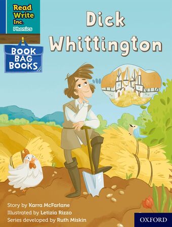 RWI PHONICS: BBB BLUE 9 Dick Wittington book cover