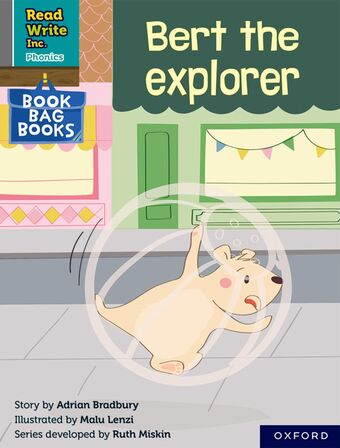 RWI PHONICS: BBB GREY 4 Bert the explorer book cover