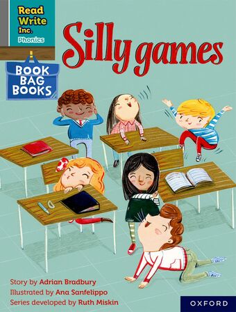 RWI PHONICS: BBB GREY 5 Silly games book cover
