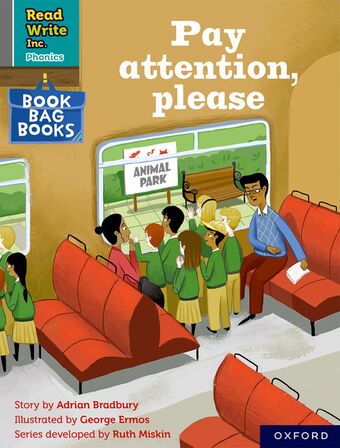 RWI PHONICS: BBB GREY 11 Pay attention, please book cover
