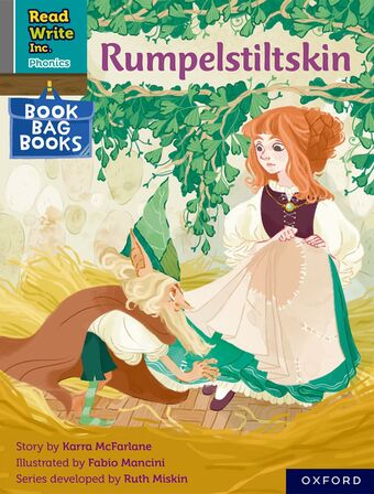 RWI PHONICS: BBB GREY 13 Rumpelstiltskin book cover