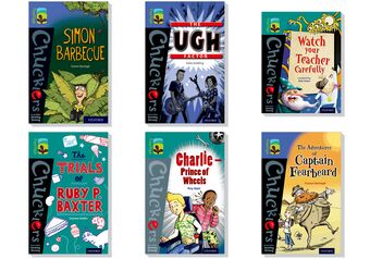 TreeTops Chucklers Oxford Levels 16-17 Pack of 6 book cover