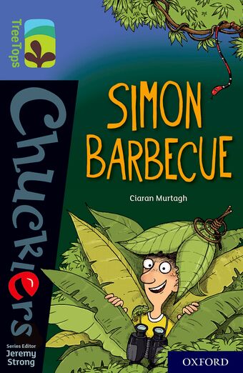 TreeTops Chucklers Oxford Level 17 Simon Barbecue book cover