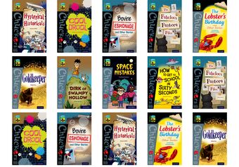 TreeTops Chucklers Oxford Levels 18-20 Pack of 54 book cover