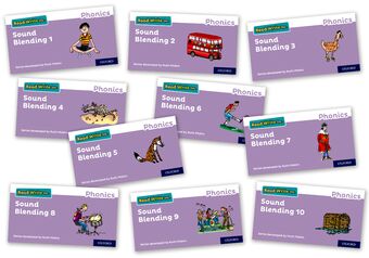 Read Write Inc Phonics Sound Blending Books Mixed Pack of 10 (1 of each) book cover