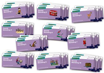 Read Write Inc Phonics Sound Blending Books Class Pack of 100 (10 of each) book cover