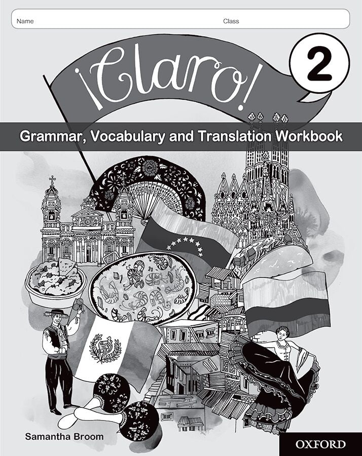 Claro Grammar, Vocabulary and Translation Workbook Pack 2 book cover