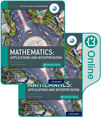 Oxford IB Diploma Programme: IB Mathematics: applications and interpretation book cover