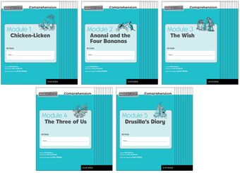Read Write Inc. Comprehension: Modules 1-5 Class Pack of 50 book cover