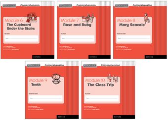 Read Write Inc. Comprehension: Modules 6-10 Class Pack of 50 book cover