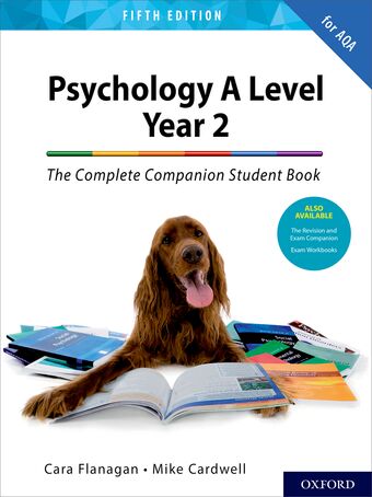 The Complete Companions for AQA A Level Psychology: 16-18 book cover