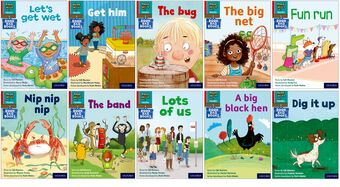 Read Write Inc Phonics: Red Ditty Book Bag Books Mixed Pack of 10 book cover