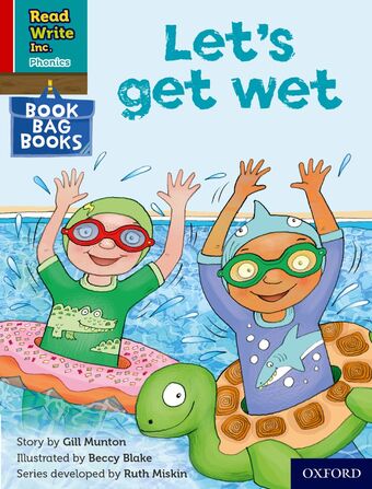 RWI PHON:BBB RED DITTY 1 Let's get wet book cover