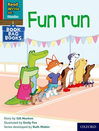 RWI PHON:BBB RED DITTY 5 Fun run book cover