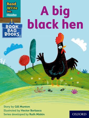 RWI PHON:BBB RED DITTY 9 A big black hen book cover