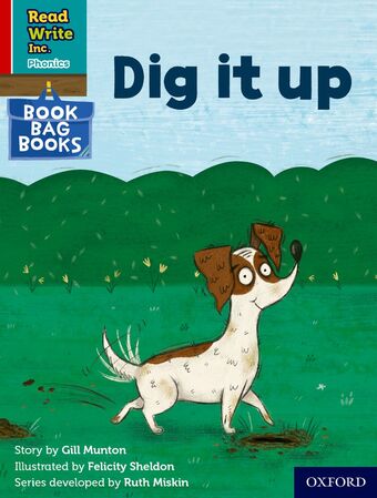RWI PHON:BBB RED DITTY 10 Dig it up book cover