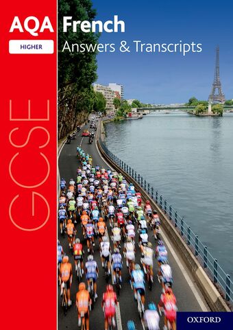 AQA GCSE French: Key Stage Five: AQA GCSE French Higher Answers & Transcripts book cover