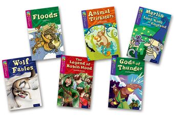 TreeTops Myths and Legends Levels 10-11 Pack of 6 book cover