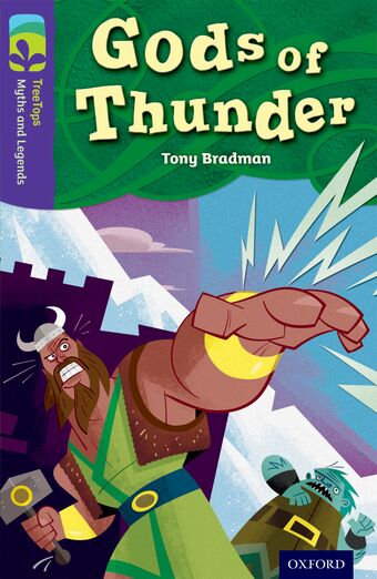 TreeTops Myths and Legends Level 11 Gods of Thunder book cover