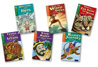 TreeTops Myths and Legends Levels 12-13 Pack of 6 book cover