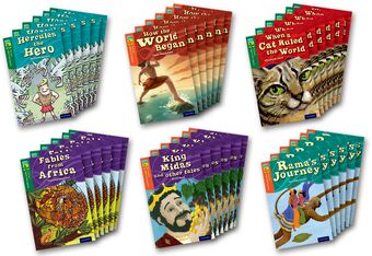 TreeTops Myths and Legends Levels 12 and 13 Pack of 36 book cover
