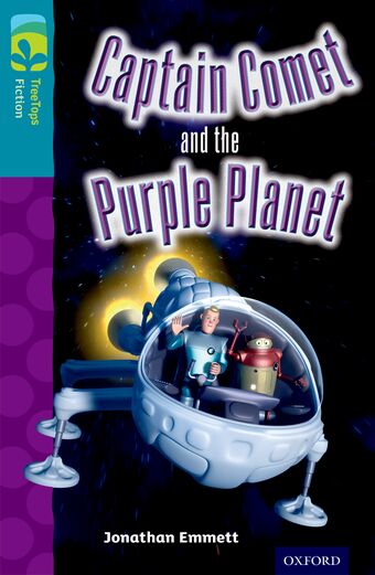 TreeTops Fiction Level 9 Captain Comet and the Purple Planet book cover