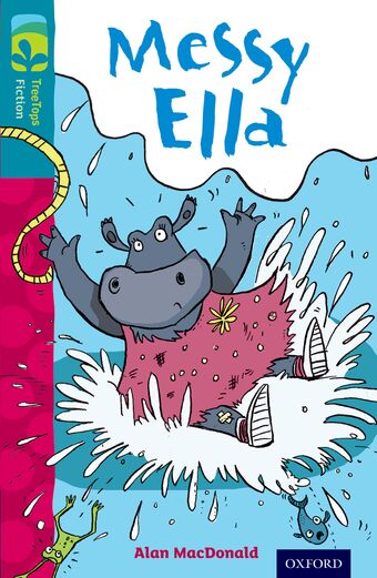 TreeTops Fiction Level 9 Messy Ella book cover