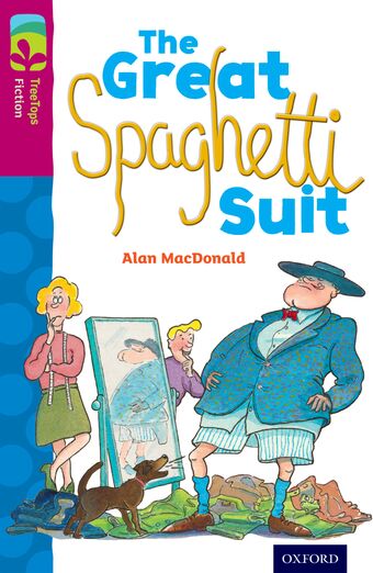TreeTops Fiction Level 10A The Great Spaghetti Suit book cover