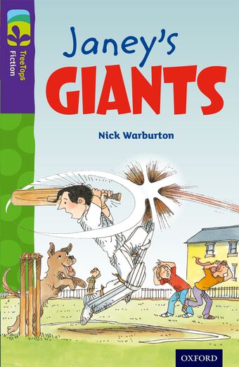 TreeTops Fiction Level 11A Janey's Giants book cover