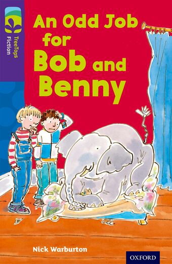 TreeTops Fiction Level 11A An Odd Job for Bob and Benny book cover