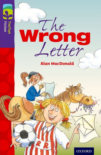 TreeTops Fiction Level 11A The Wrong Letter book cover