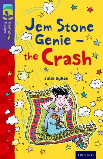 TreeTops Fiction Level 11B Jem Stone Genie - the Crash book cover