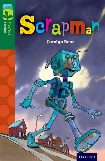 TreeTops Fiction Level 12 Scrapman book cover