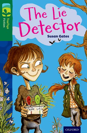 TreeTops Fiction Level 12 The Lie Detector book cover