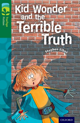 TreeTops Fiction Level 12B Kid Wonder and the Terrible Truth book cover