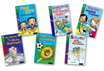 Oxford Reading Tree TreeTops Fiction Level 12C Pack of 6 book cover