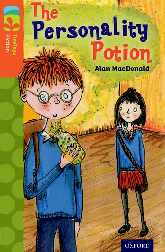TreeTops Fiction Level 13 The Personality Potion book cover