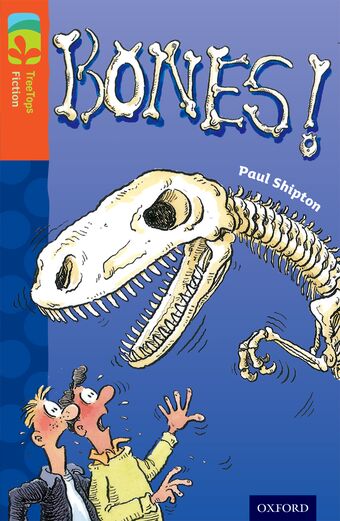 TreeTops Fiction Level 13A Bones! book cover
