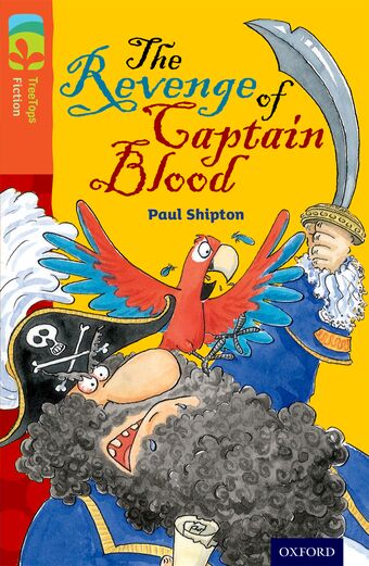 TreeTops Fiction Level 13A The Revenge of Captain Blood book cover